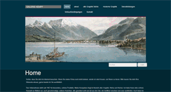 Desktop Screenshot of galeriekempf.ch